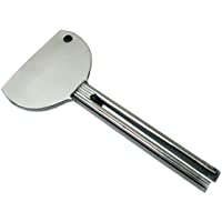 TIANOR 1pc Acero Inoxidable Pasta de Dientes Exprimidor De Tubo Tono De Plata para Cuarto de baño exprimidor de Pasta de…